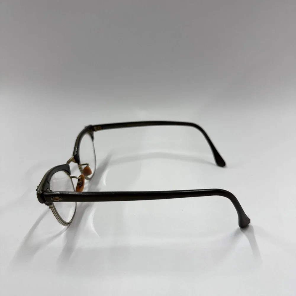 **FRAME ONLY** Vintage Art-Craft U.S.A. Cateye Browline Eyeglasses Alum‎